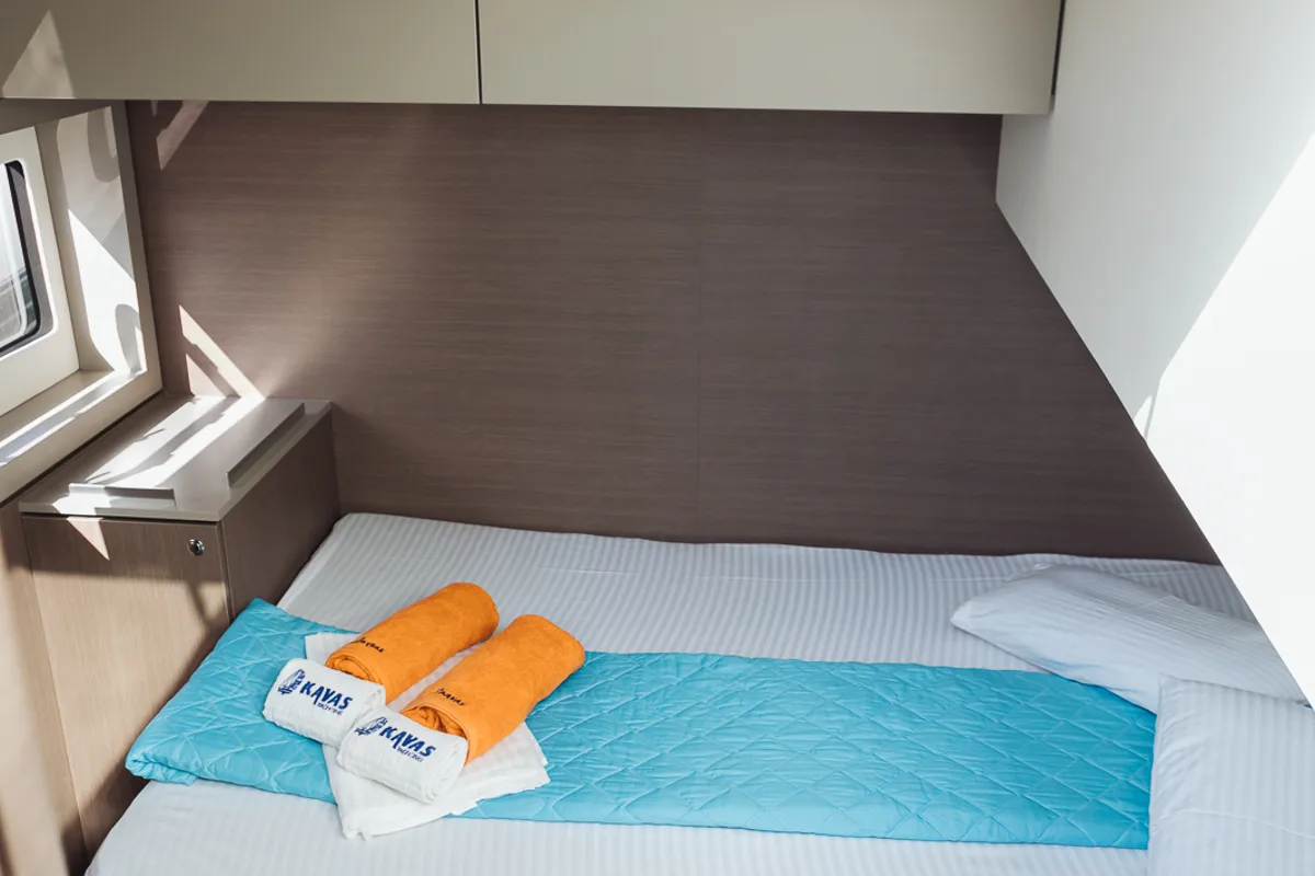 Cabin on Bali 4.8 - 6 cab., a catamaran at Agios Stefanos, Greece