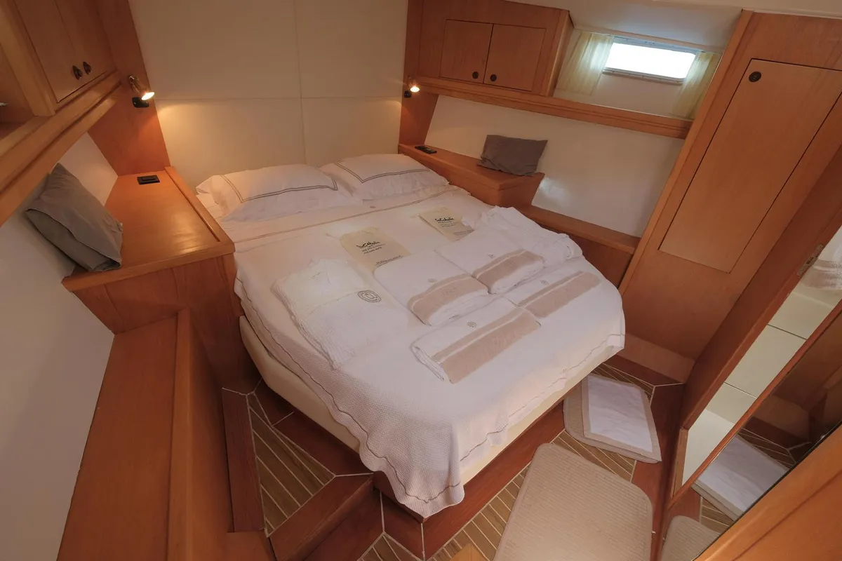 Taurus, a Hanse 445 sailboat at Fethiye, Turkey