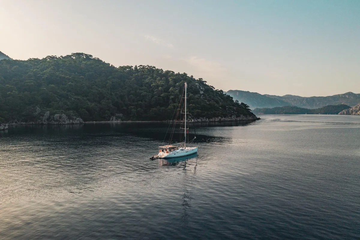 Taurus, a Hanse 445 sailboat at Fethiye, Turkey