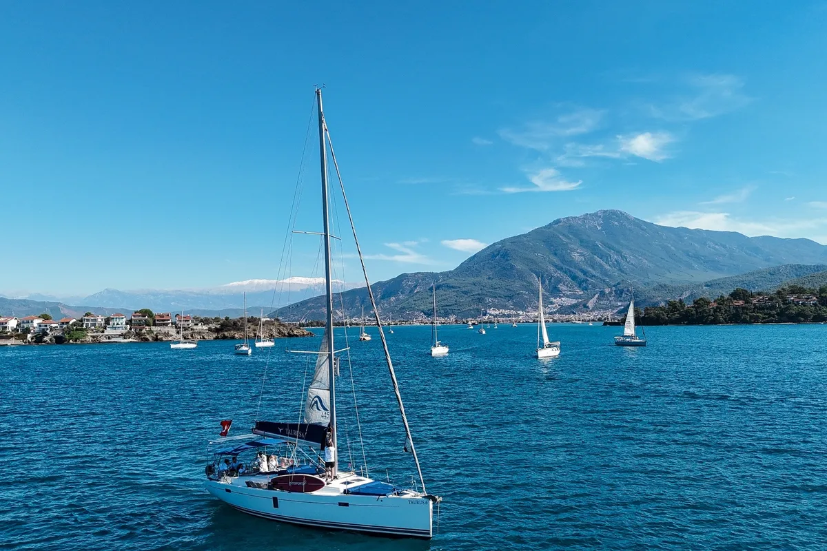 Taurus, a Hanse 445 sailboat at Fethiye, Turkey