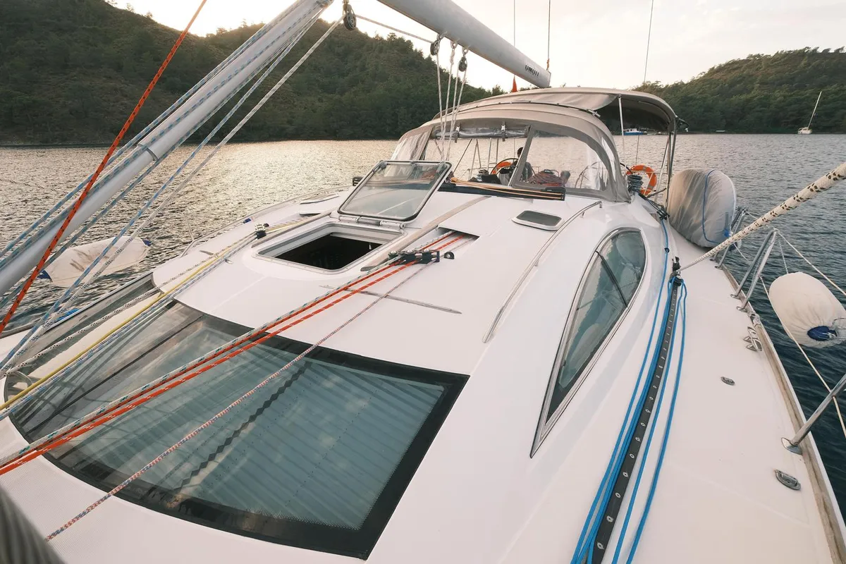 Taurus, a Hanse 445 sailboat at Fethiye, Turkey
