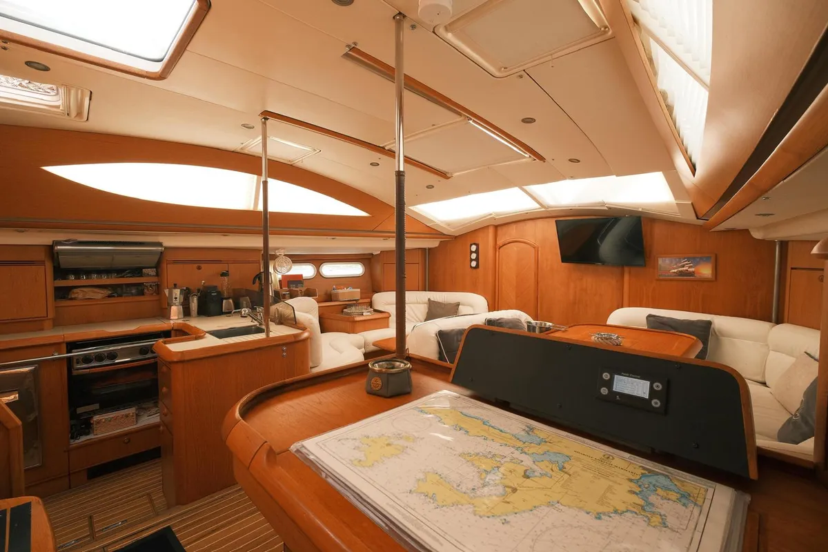 Taurus, a Hanse 445 sailboat at Fethiye, Turkey
