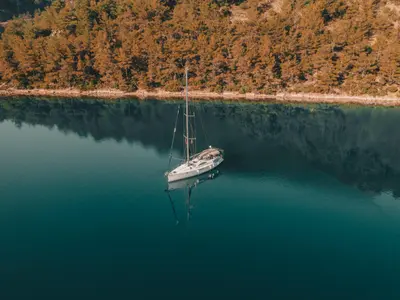 Taurus, a Hanse 445 sailboat at Fethiye, Turkey