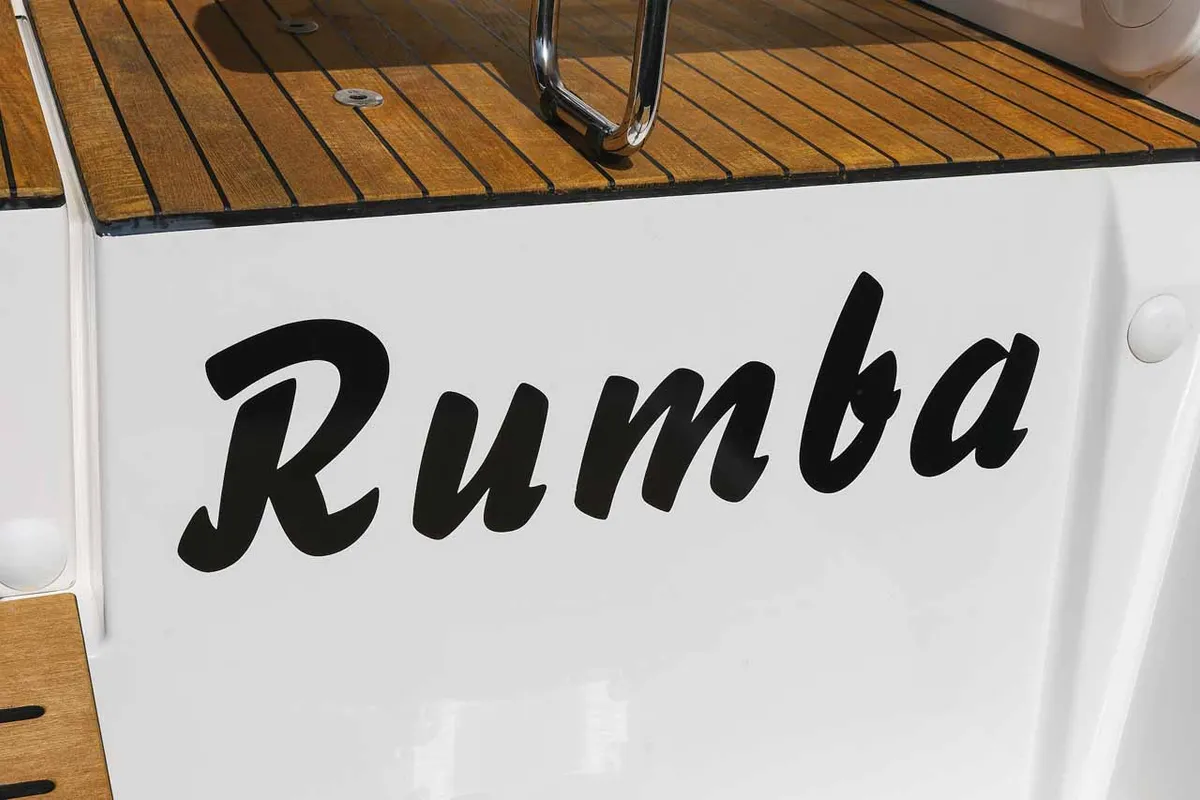 RUMBA, a Bavaria C42 sailboat at Grad Biograd na Moru, Croatia