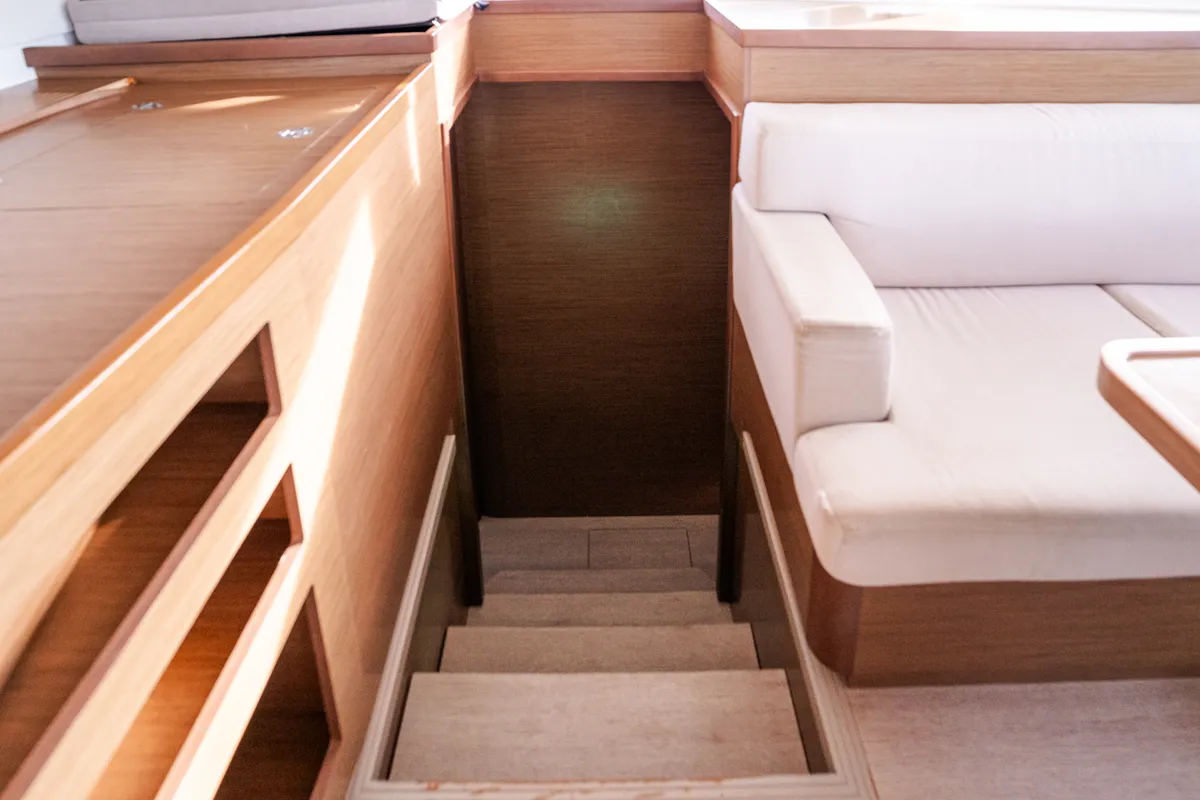 Gelsomino, a Lagoon 42 catamaran at Rosignano Solvay, Italy