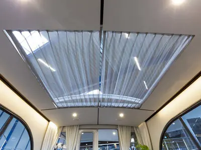 Salon of La Gourmandise, a Linssen Grand Sturdy 35.0 Sedan motorboat at Le Landeron, Switzerland