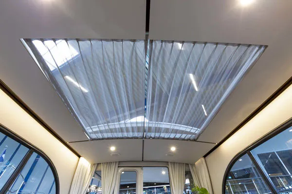 Salon of La Gourmandise, a Linssen Grand Sturdy 35.0 Sedan motorboat at Le Landeron, Switzerland