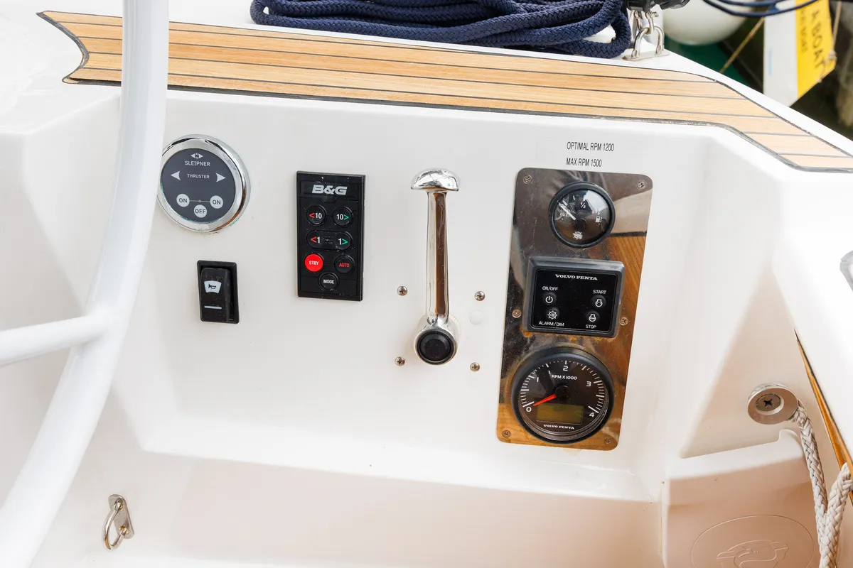 Roko, a Bavaria Cruiser 34 Style sailboat at Zadar, Croatia