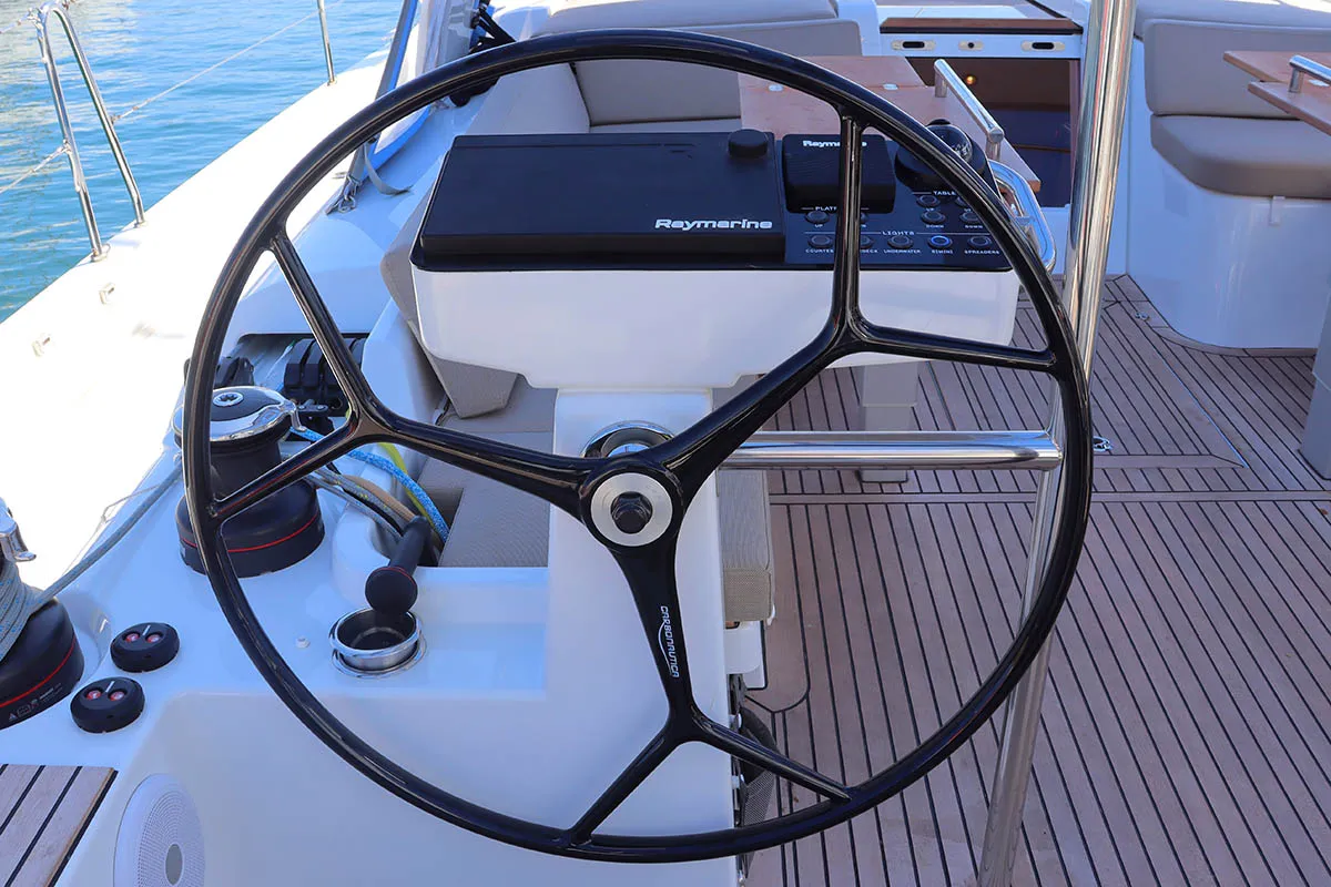 Heartbeat, a Beneteau Oceanis 54 sailboat at Road Town, British Virgin Islands