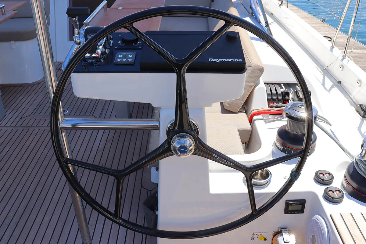 Heartbeat, a Beneteau Oceanis 54 sailboat at Road Town, British Virgin Islands