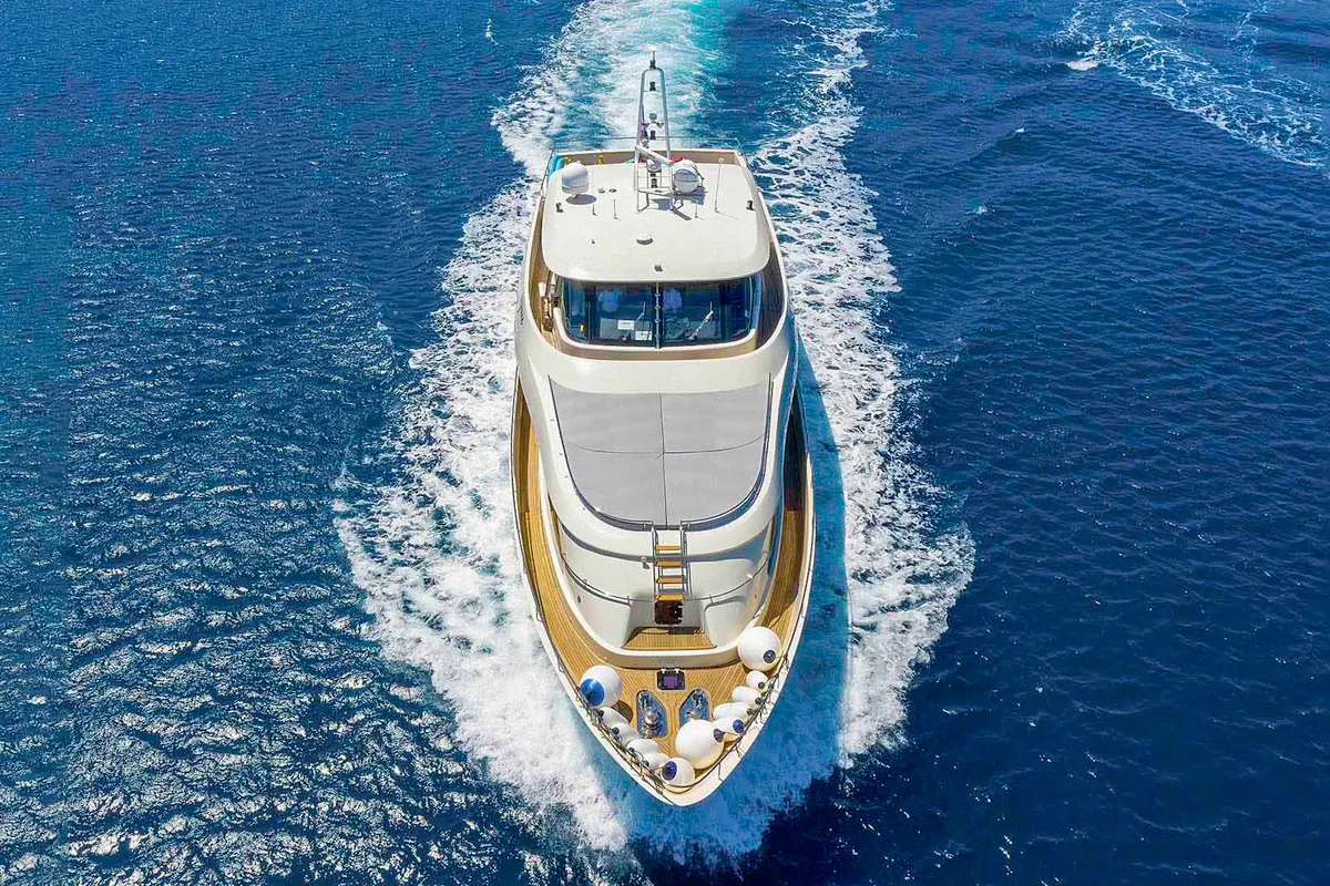 Exterior view of Grace, a Gulet Motoryacht motor yacht at Split, Croatia