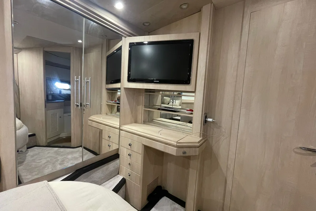 Noe, a Sarnico 65 motor yacht at Palermo, Italy