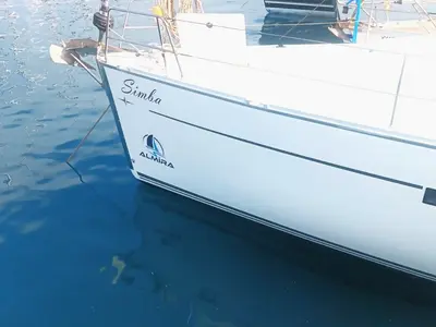 Galley of Simba, a Bavaria Cruiser 46 sailboat at Fethiye, Turkey