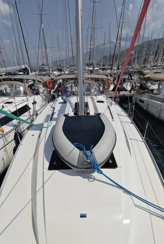 Simba, a Bavaria Cruiser 46 sailboat at Fethiye, Turkey
