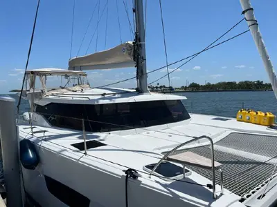 Second Wind, a Fountaine Pajot Isla 40 catamaran at Chesapeake, United States