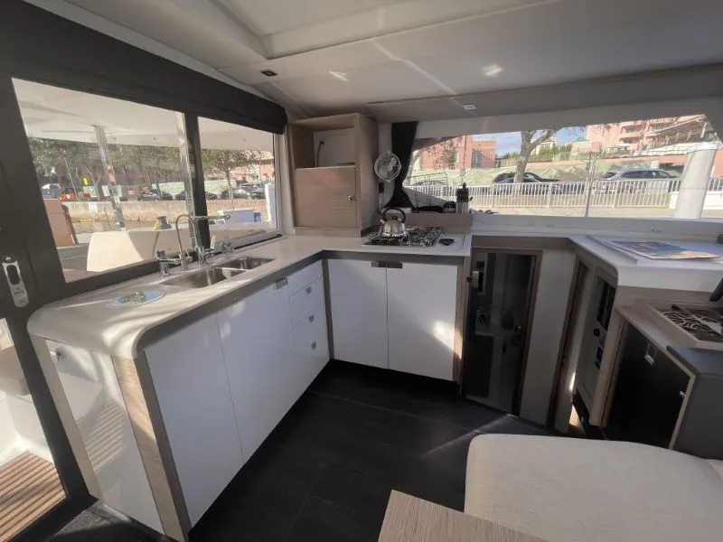 Second Wind, a Fountaine Pajot Isla 40 catamaran at Chesapeake, United States
