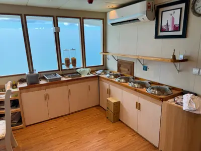 Galley of North Seven, a Gulet Motoryacht motor yacht at Malé, Maldives