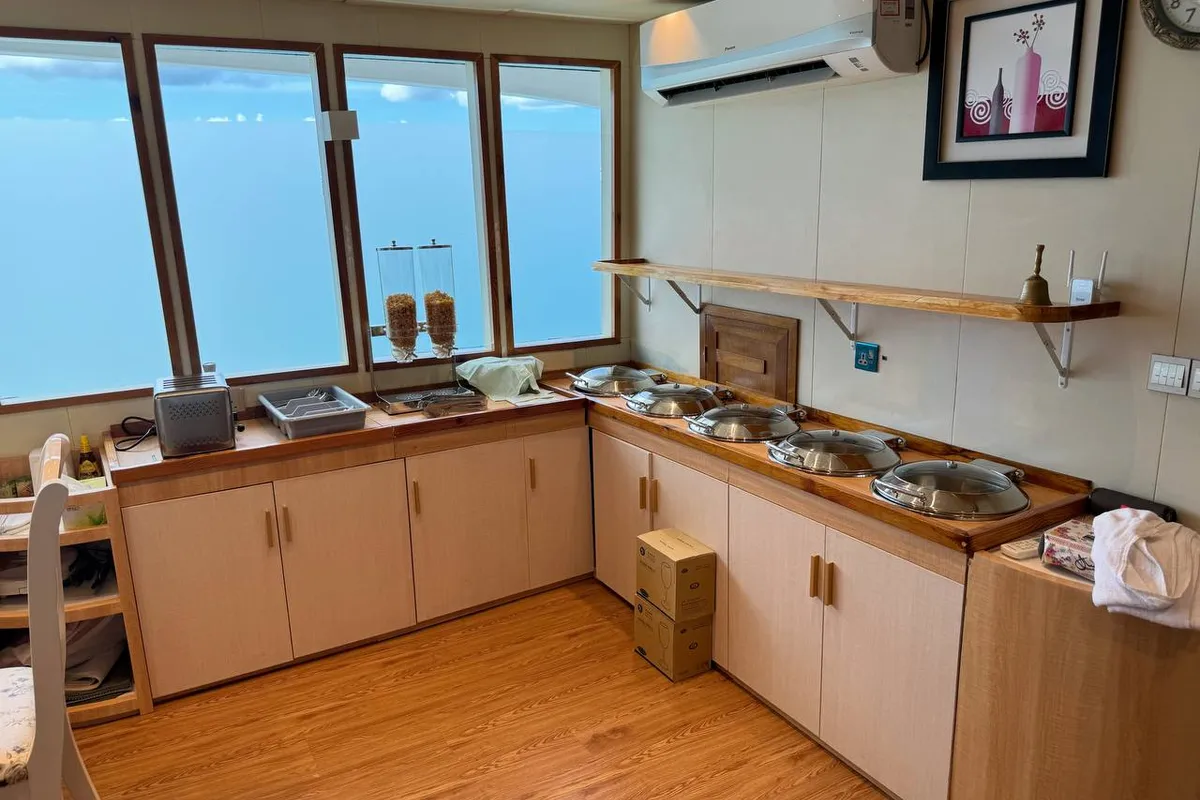 Galley of North Seven, a Gulet Motoryacht motor yacht at Malé, Maldives