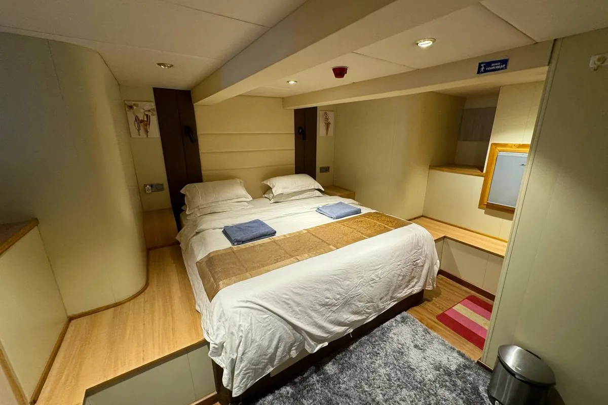 Cabin on North Seven, a Gulet Motoryacht motor yacht at Malé, Maldives