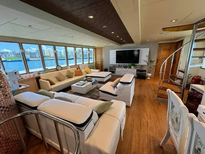 Salon of North Seven, a Gulet Motoryacht motor yacht at Malé, Maldives