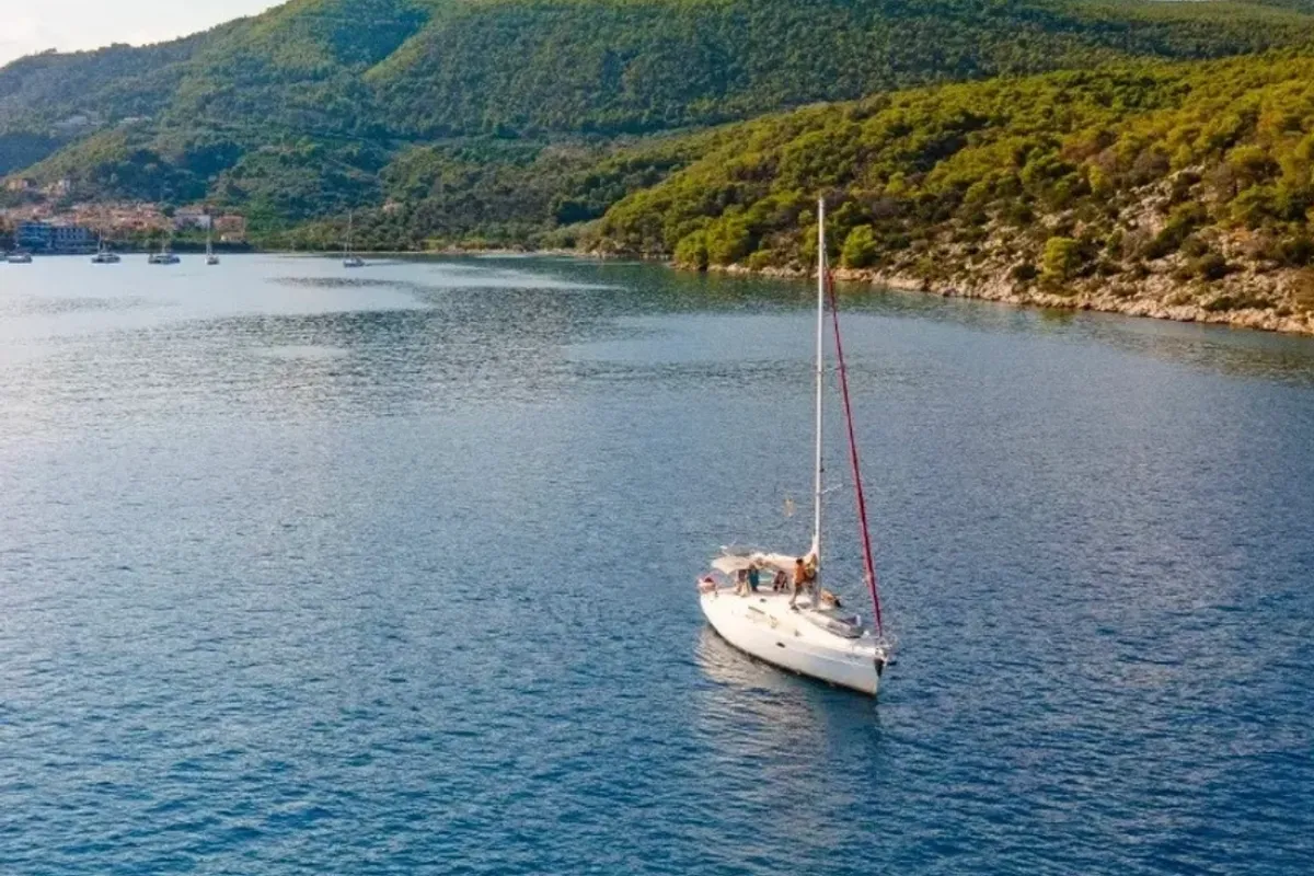 Elan 344 Impression, a sailboat at Preveza, Greece