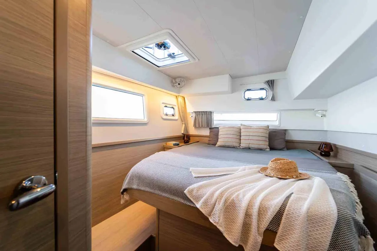 Cabin on Mare Sunce, a Lagoon 42 catamaran at Grad Šibenik, Croatia