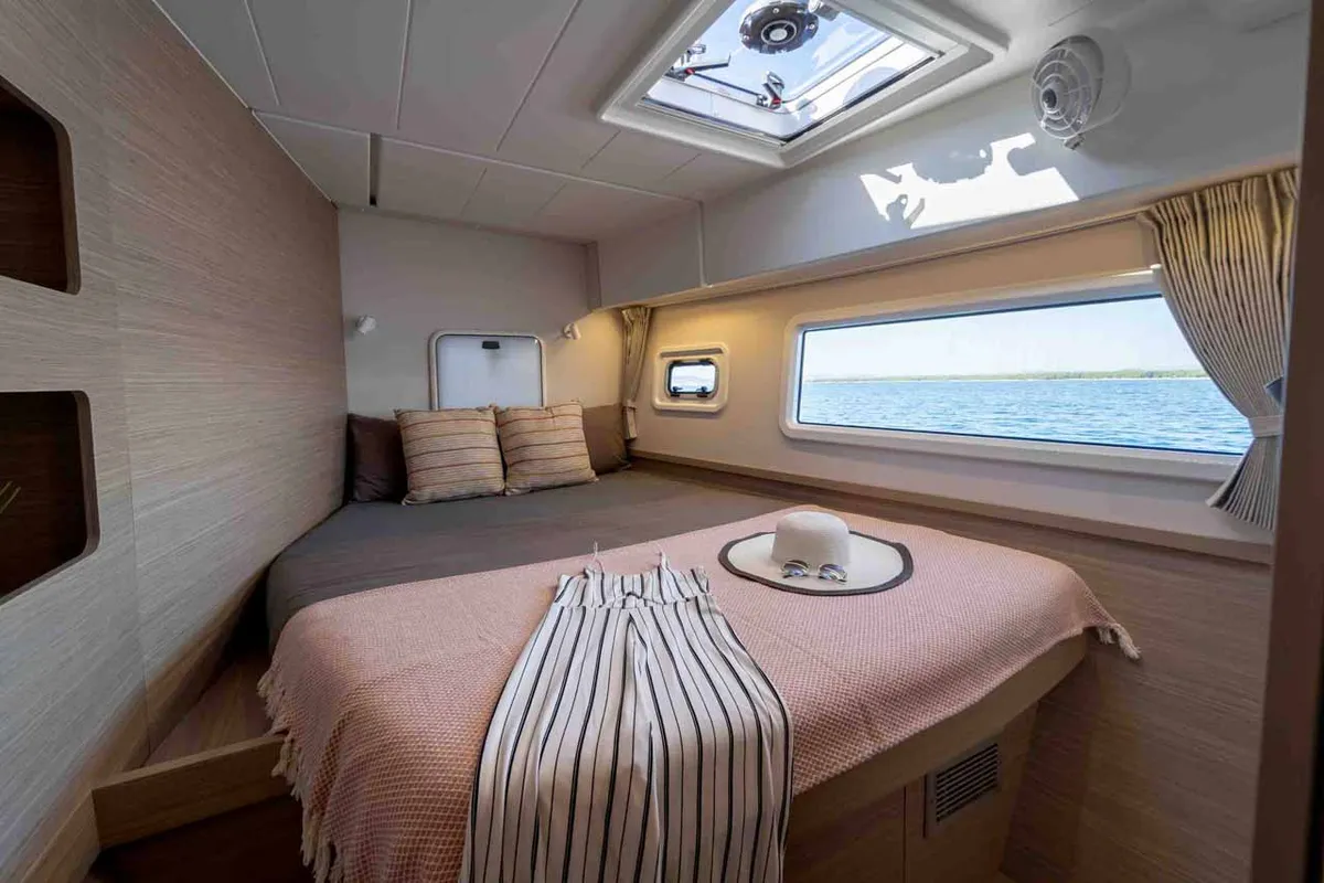 Cabin on Mare Sunce, a Lagoon 42 catamaran at Grad Šibenik, Croatia