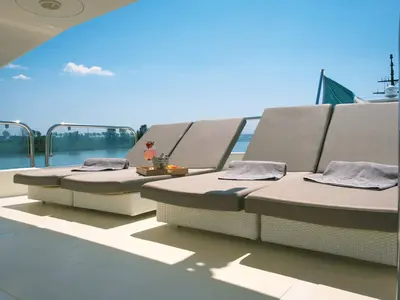 Magic Six, a Astondoa 82 GLX motor yacht at Zadar, Croatia