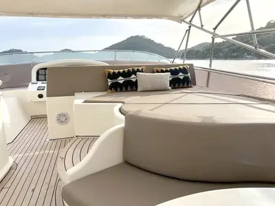 Magic Six, a Astondoa 82 GLX motor yacht at Zadar, Croatia