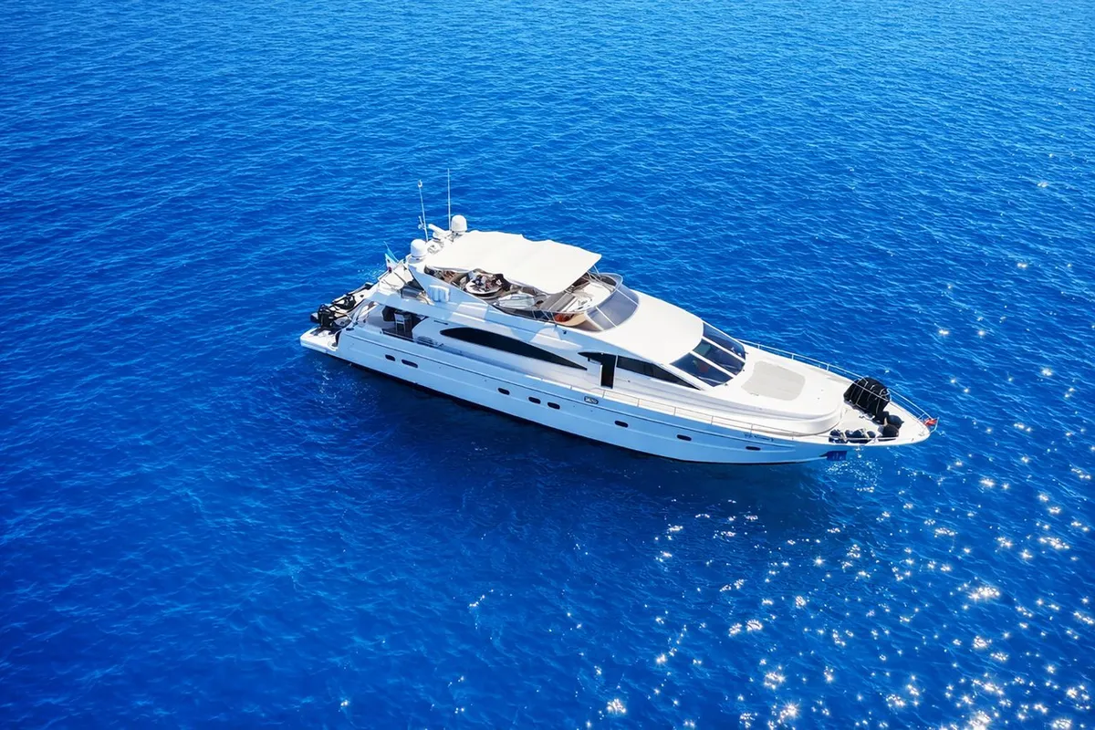 Magic Six, a Astondoa 82 GLX motor yacht at Zadar, Croatia