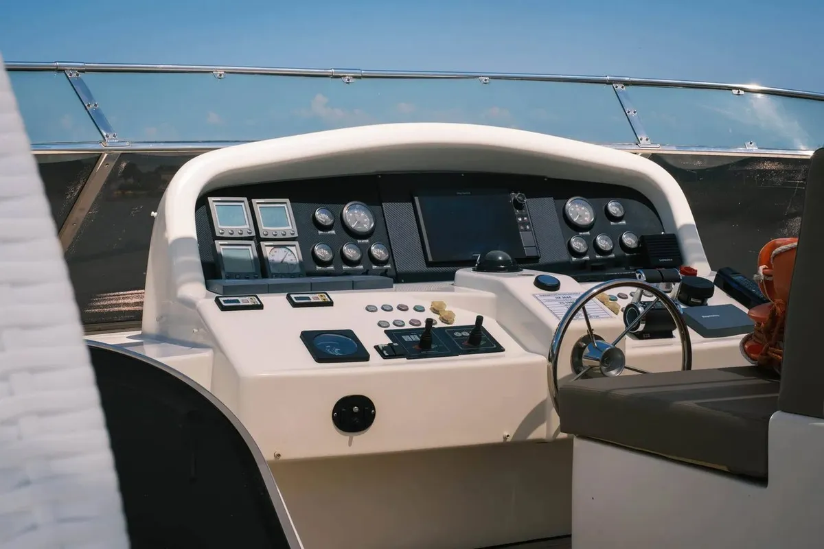 Magic Six, a Astondoa 82 GLX motor yacht at Zadar, Croatia