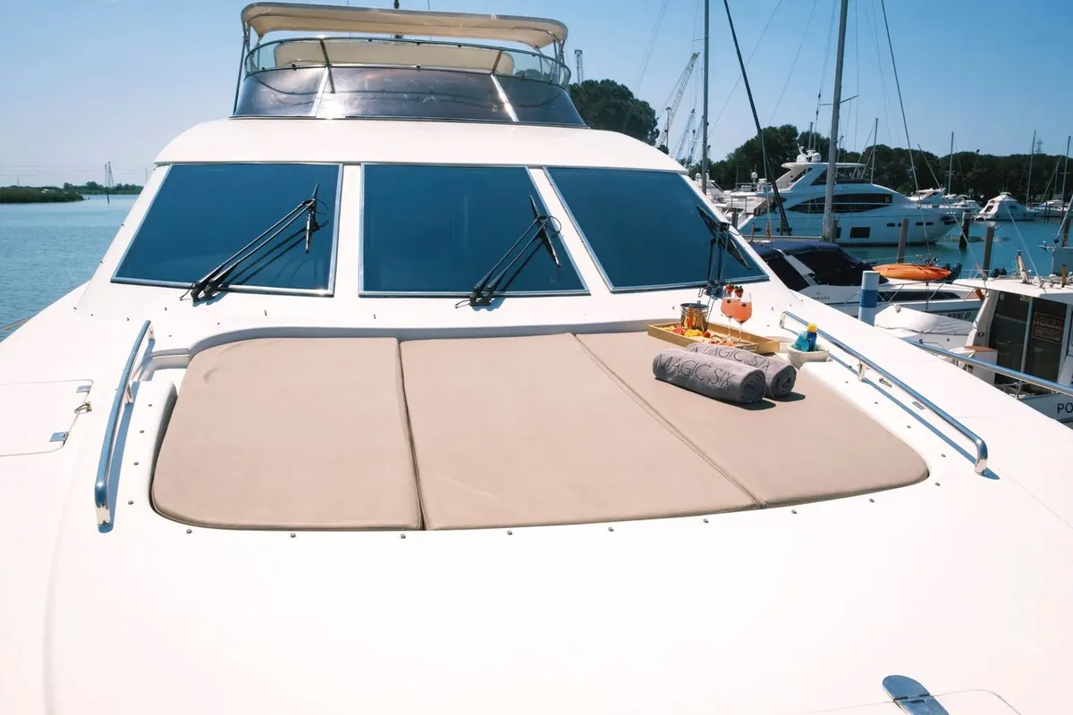 Magic Six, a Astondoa 82 GLX motor yacht at Zadar, Croatia