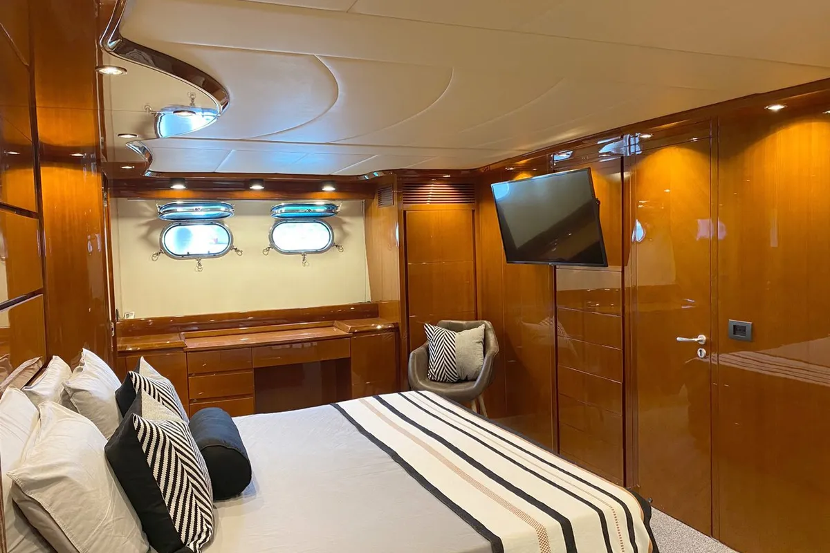 Magic Six, a Astondoa 82 GLX motor yacht at Zadar, Croatia
