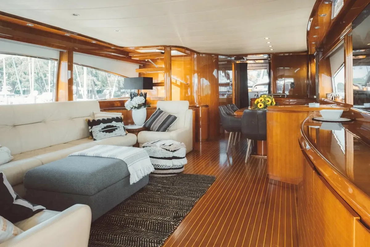 Magic Six, a Astondoa 82 GLX motor yacht at Zadar, Croatia