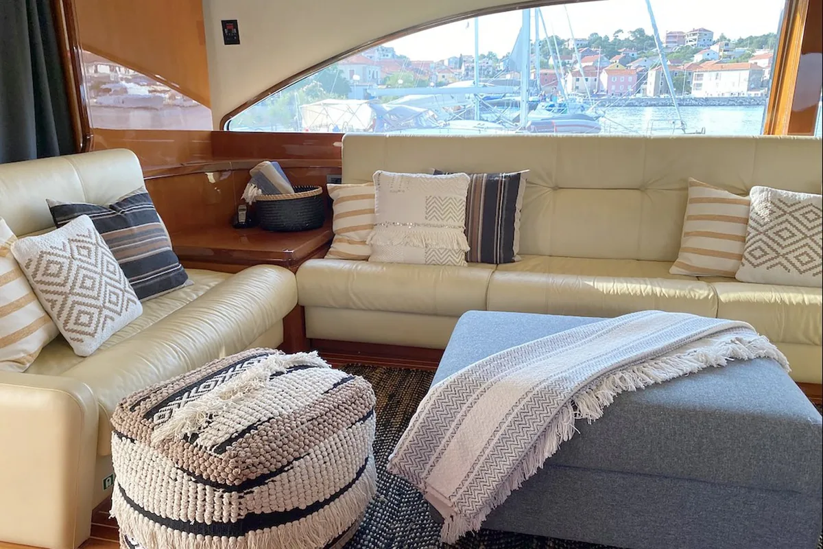 Magic Six, a Astondoa 82 GLX motor yacht at Zadar, Croatia