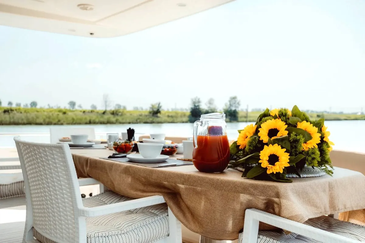 Magic Six, a Astondoa 82 GLX motor yacht at Zadar, Croatia