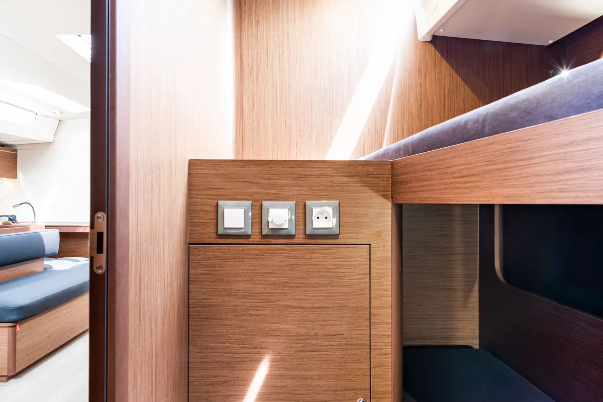 Cabin on Atman, a Beneteau Oceanis 51.1 sailboat at Municipal Unit of Lefkada, Greece