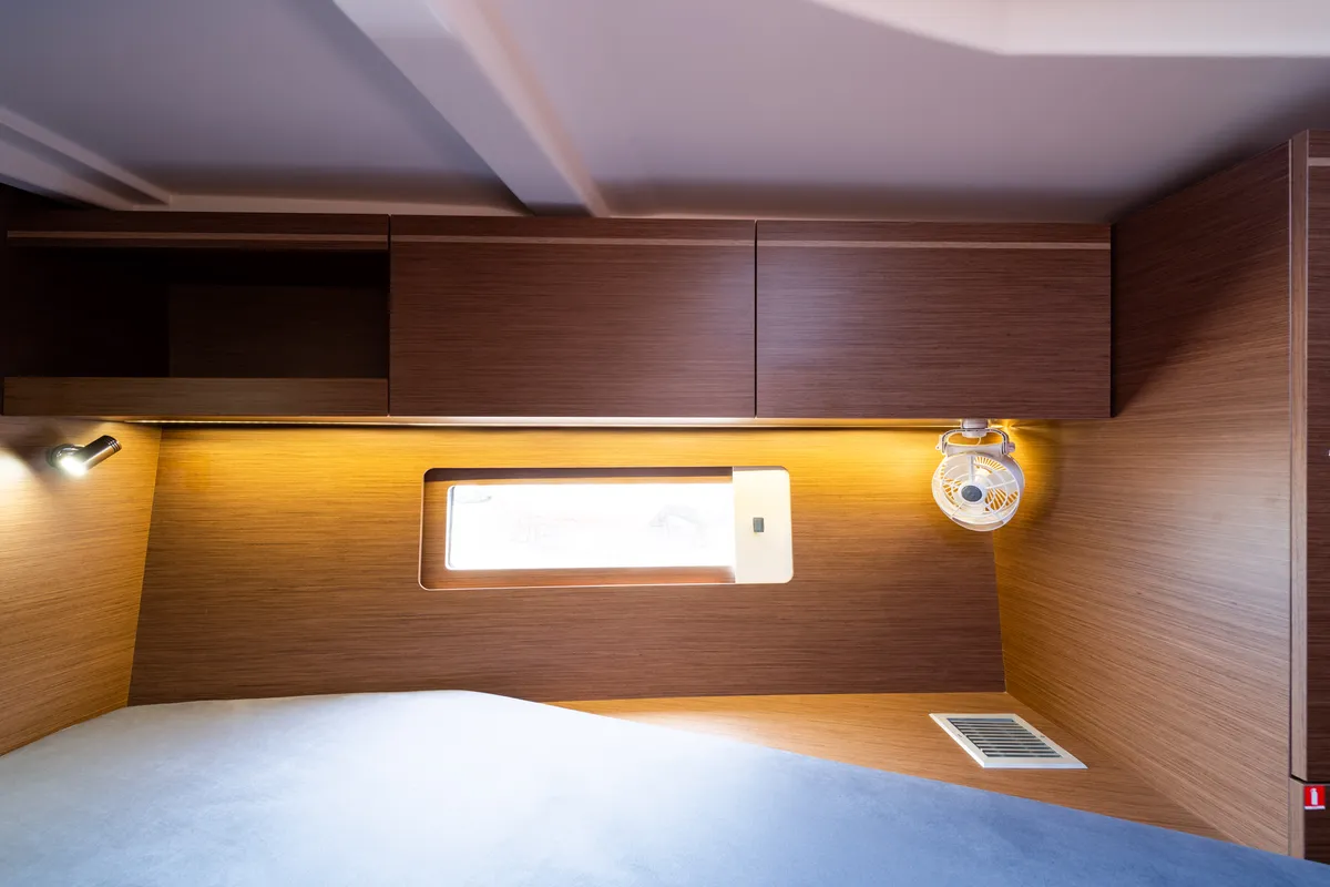 Cabin on Atman, a Beneteau Oceanis 51.1 sailboat at Municipal Unit of Lefkada, Greece