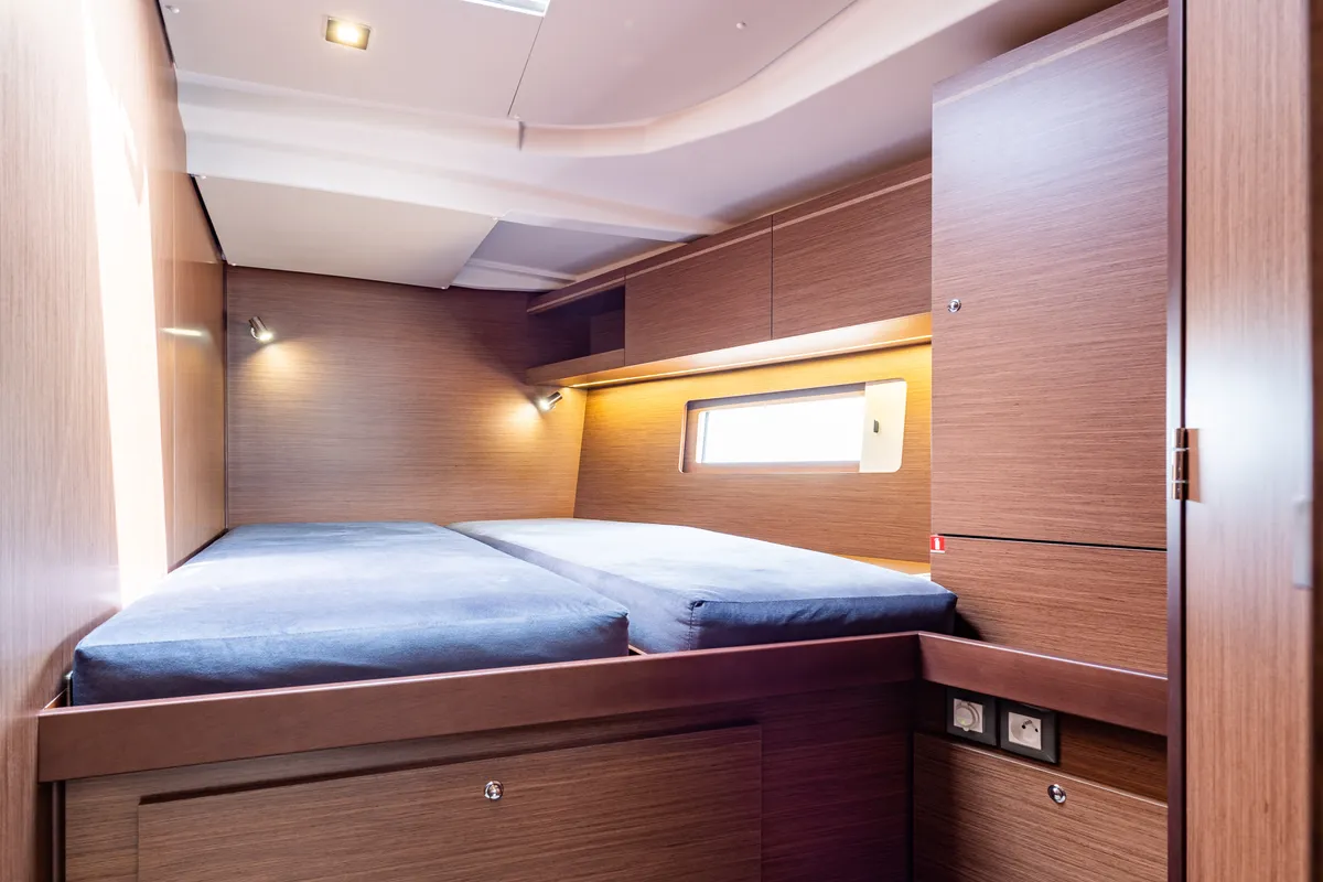 Cabin on Atman, a Beneteau Oceanis 51.1 sailboat at Municipal Unit of Lefkada, Greece