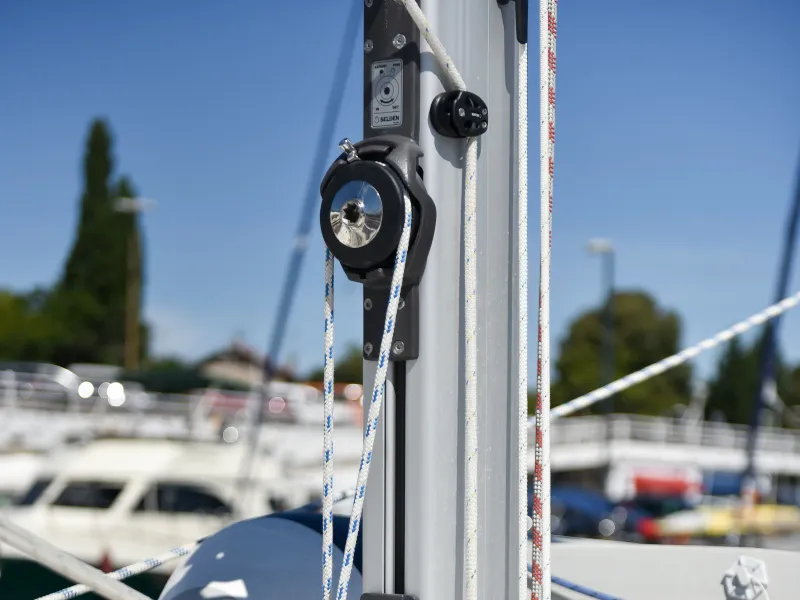 Nixie, a Bavaria Cruiser 41 sailboat at Zadar, Croatia