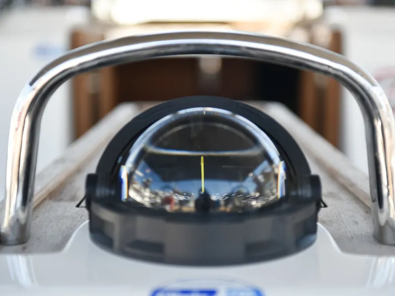 Cockpit of Nixie, a Bavaria Cruiser 41 sailboat at Zadar, Croatia