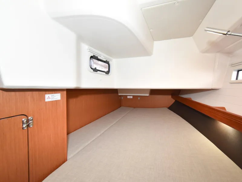 Cabin on Nixie, a Bavaria Cruiser 41 sailboat at Zadar, Croatia