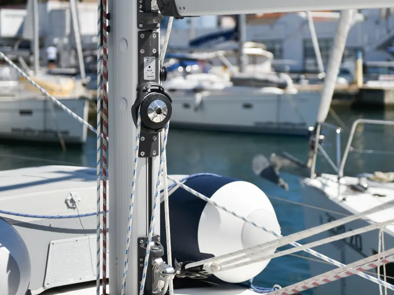 Nixie, a Bavaria Cruiser 41 sailboat at Zadar, Croatia