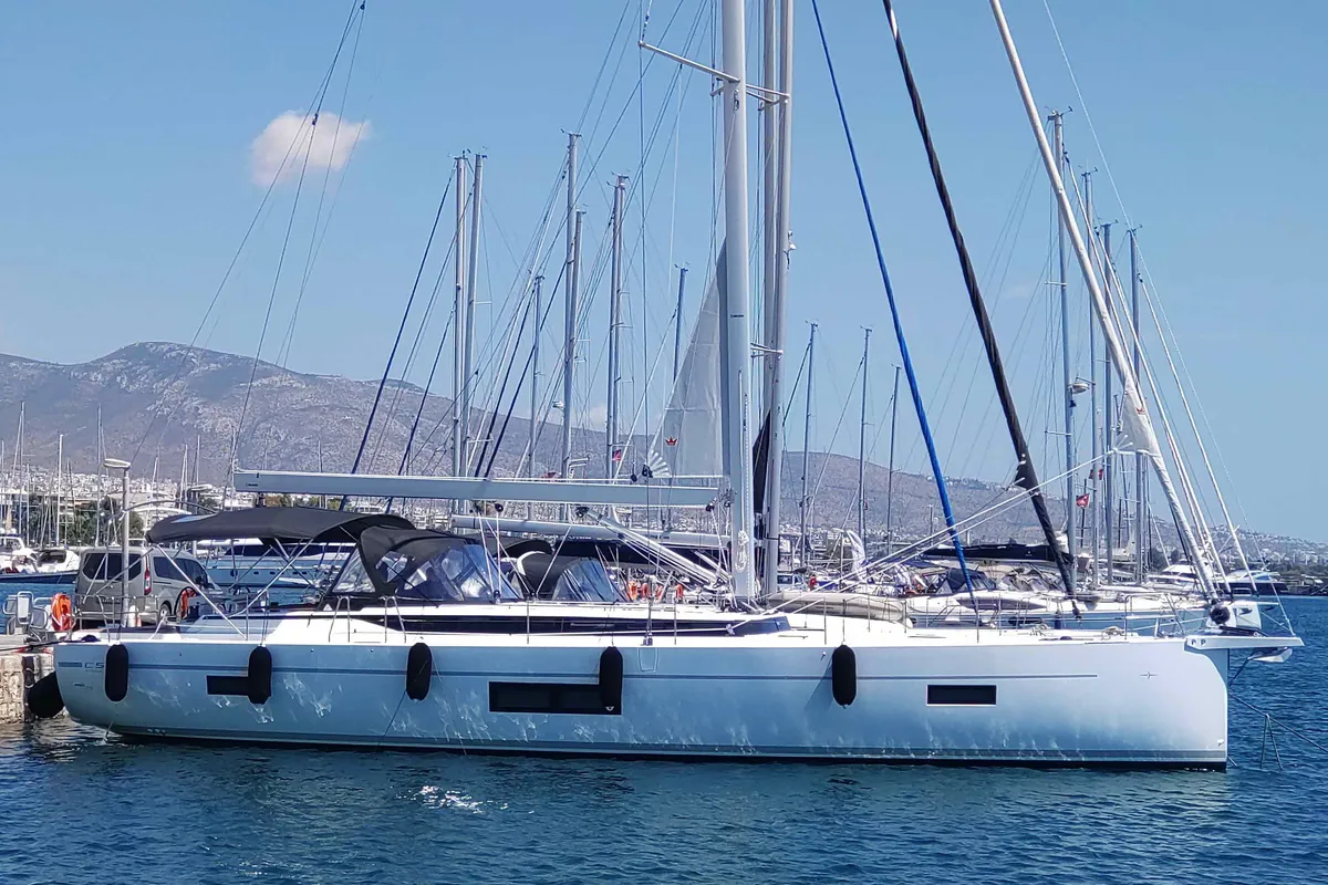 PROMITHEAS, a Bavaria C57 sailboat at Athens, Greece