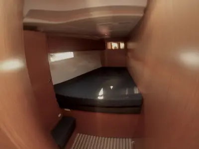 Cabin on Given To Fly, a Bavaria Cruiser 51 sailboat at Zadar, Croatia