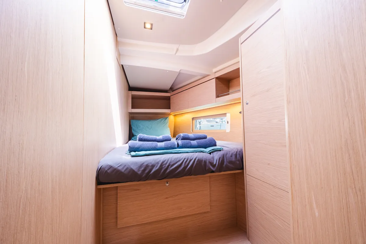 Cabin on Ellaida Built 2019, a Beneteau Oceanis 46.1 sailboat at Municipal Unit of Lefkada, Greece