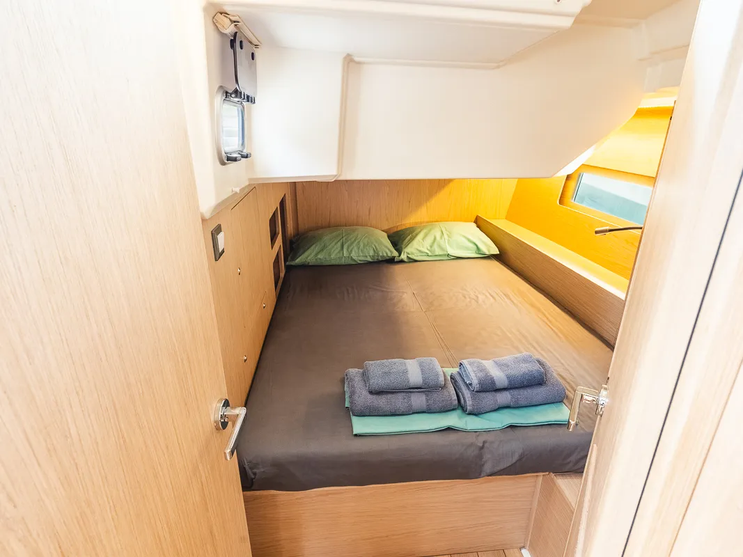 Cabin on Ellaida Built 2019, a Beneteau Oceanis 46.1 sailboat at Municipal Unit of Lefkada, Greece