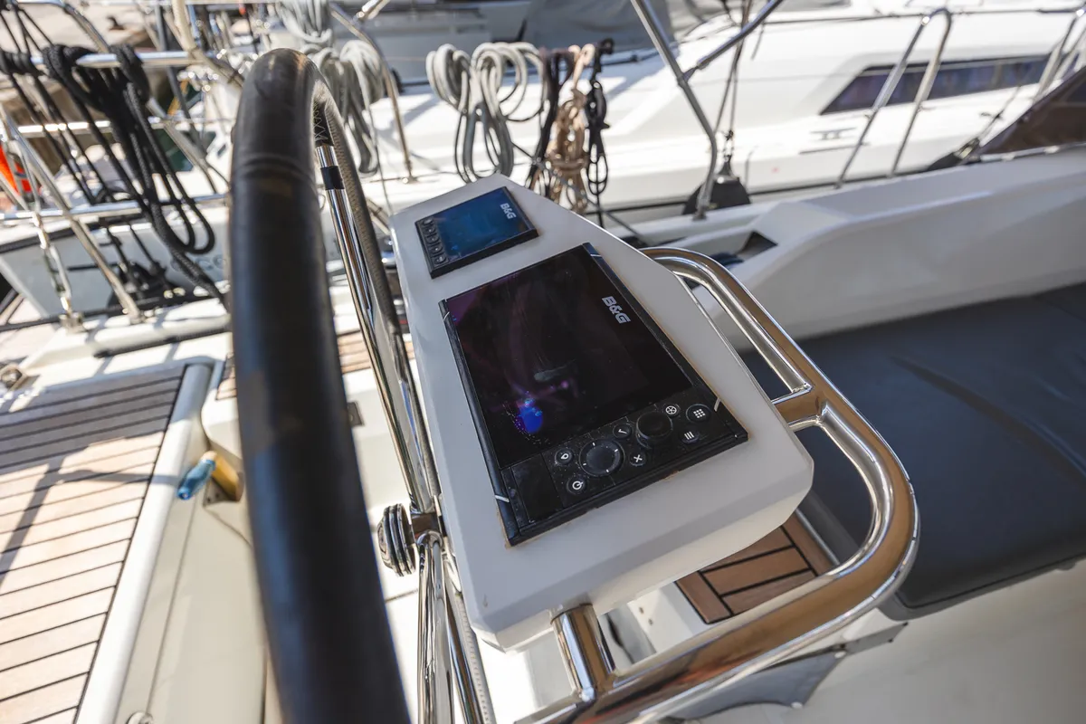 Ellaida Built 2019, a Beneteau Oceanis 46.1 sailboat at Municipal Unit of Lefkada, Greece