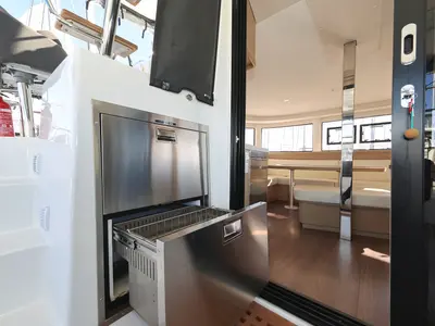 Galley of DEAR JOHN, a Lagoon 42 catamaran at Općina Sukošan, Croatia