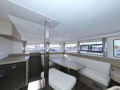 Salon of Sail la Vie, a Lagoon 42 catamaran at Pirovac, Croatia